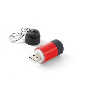 Breloc cu lanterna si USB