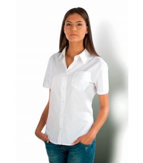 Camasa cu maneca scurta bumbac poplin – model de dama