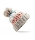 Corkscrew Pom Pom Beanie