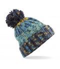 Corkscrew Pom Pom Beanie