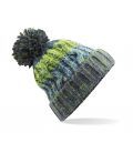 Corkscrew Pom Pom Beanie