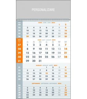 Calendar de perete triptic special