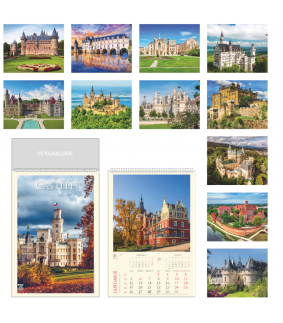 Calendar de perete Castele