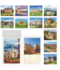 Calendar de perete Castele