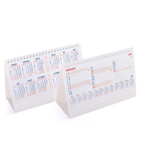 Calendar triptic de birou