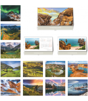 Calendar de birou Peisaje