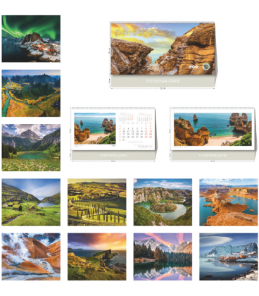 Calendar de birou Peisaje