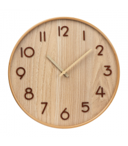 Ceas din lemn pentru perete