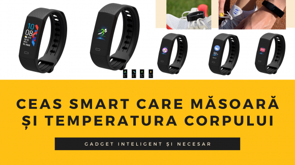 Ceas inteligent care îți măsoară și temperatura corpului
